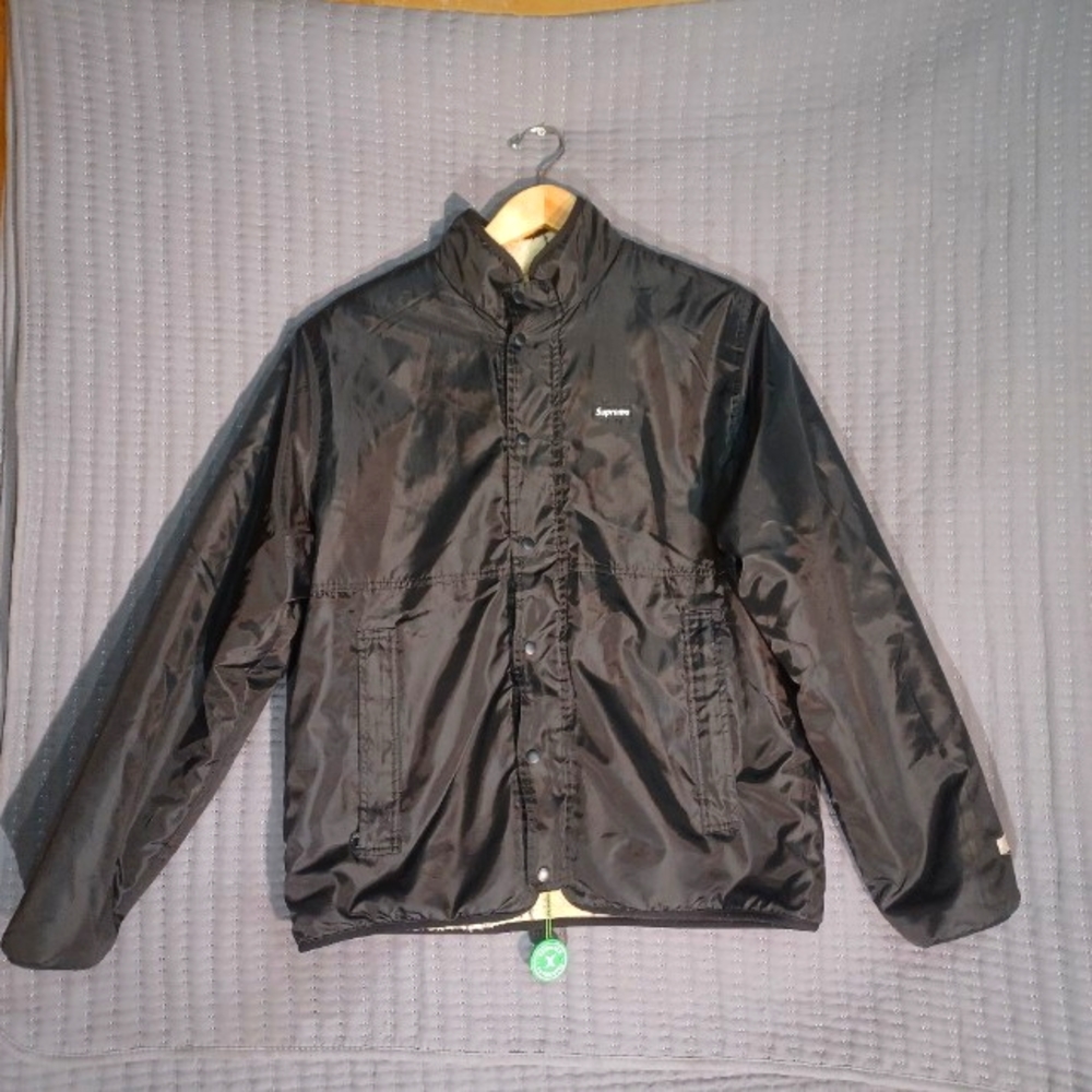 Supreme small black/cream white